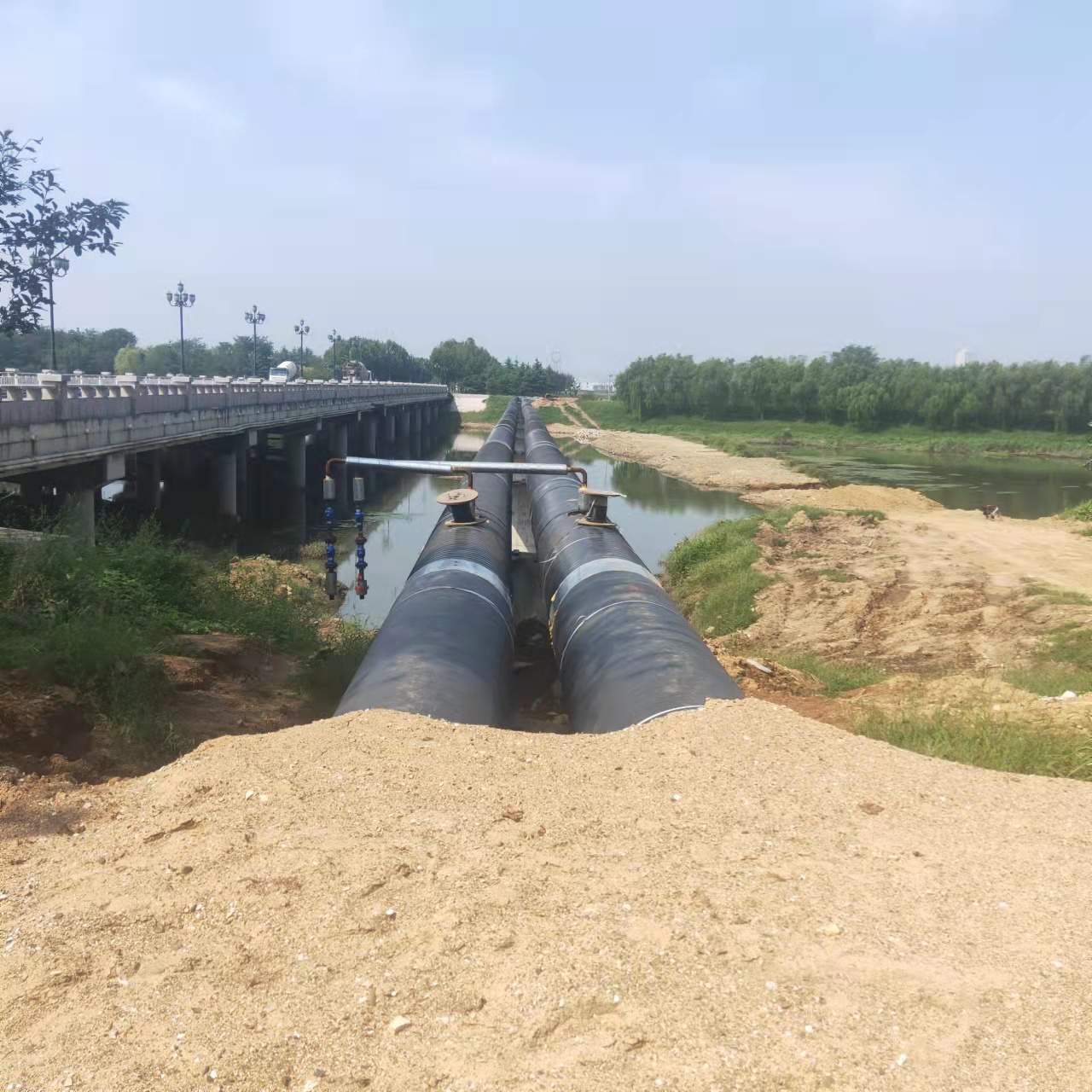 白沙管道长距离内部清洗输油管道清洗